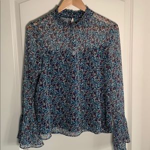 Floral Print Blouse